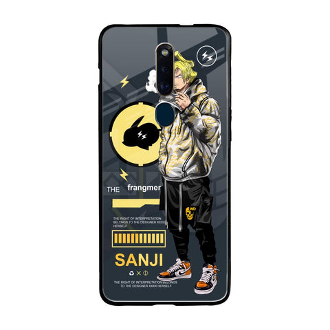 Cool Sanji Oppo F11 Pro Glass Back Cover Online