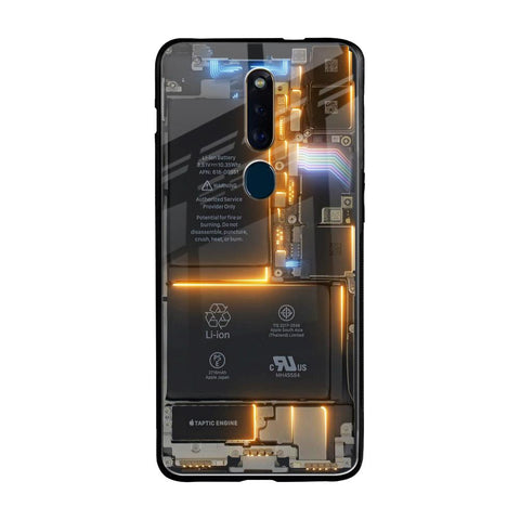 Glow Up Skeleton Oppo F11 Pro Glass Back Cover Online