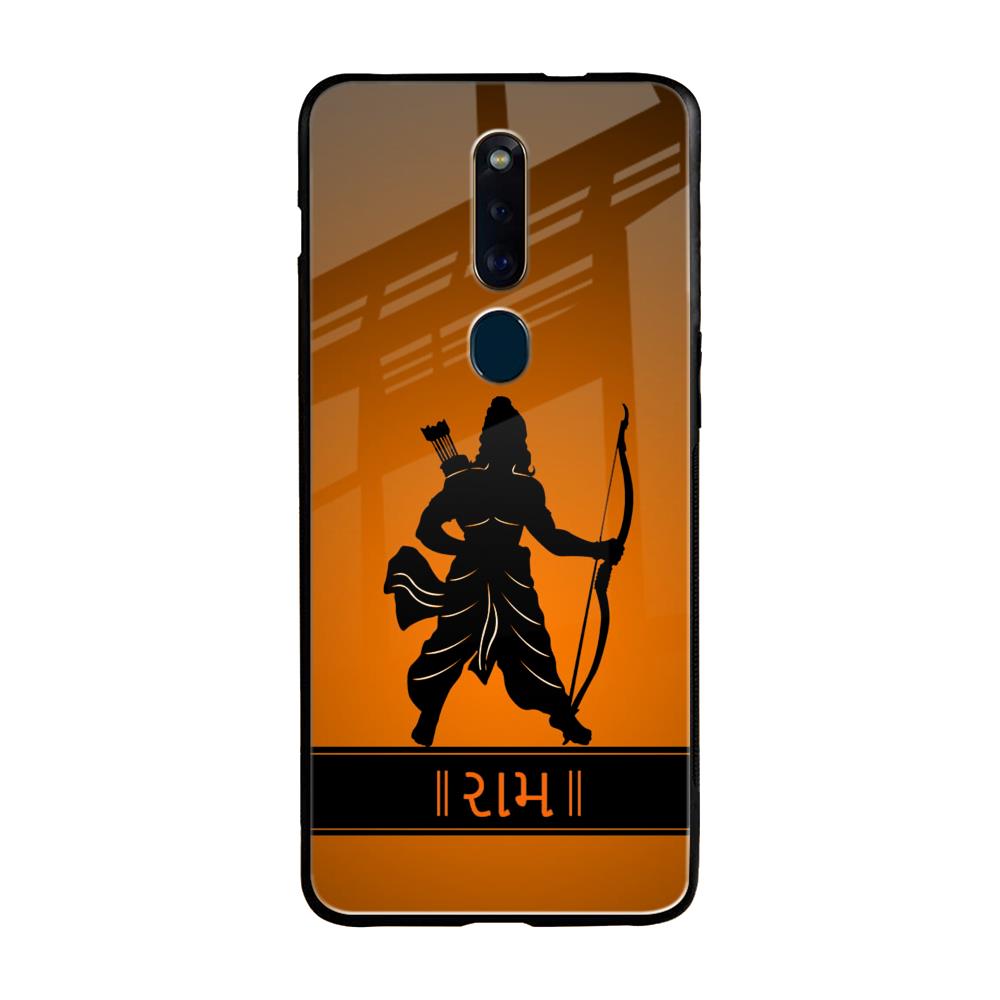 Halo Rama Oppo F11 Pro Glass Back Cover Online