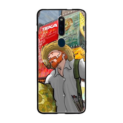 Loving Vincent Oppo F11 Pro Glass Back Cover Online