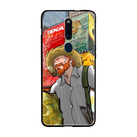 Loving Vincent Oppo F11 Pro Glass Back Cover Online