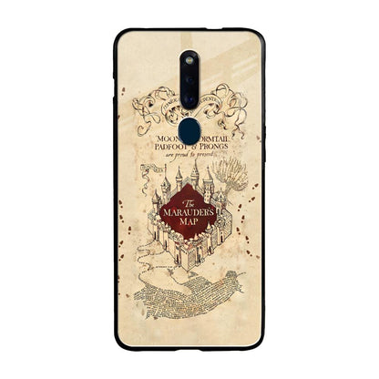 Magical Map Oppo F11 Pro Glass Back Cover Online