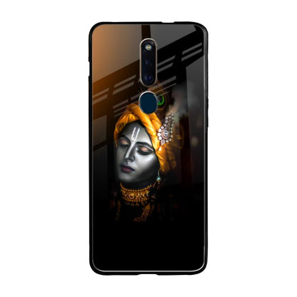 Ombre Krishna Oppo F11 Pro Glass Back Cover Online