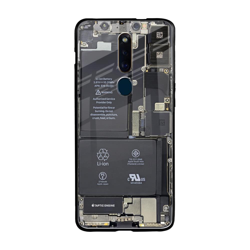 Skeleton Inside Oppo F11 Pro Glass Back Cover Online