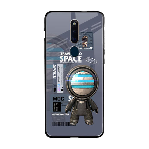 Space Travel Oppo F11 Pro Glass Back Cover Online