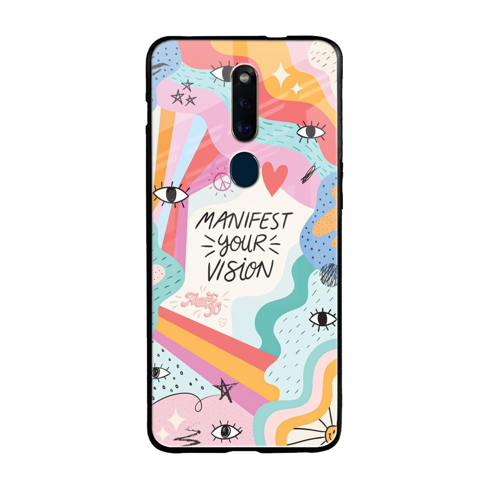 Vision Manifest Oppo F11 Pro Glass Back Cover Online