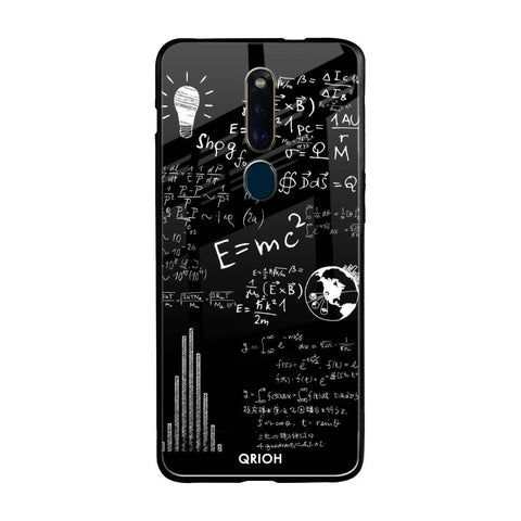 Funny Math Oppo F11 Pro Glass Cases & Covers Online