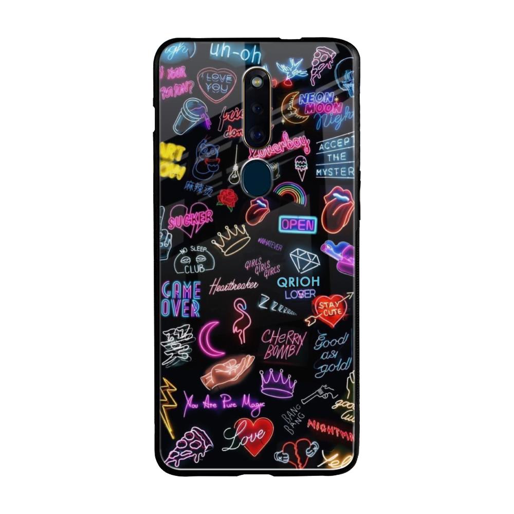 Accept The Mystery Oppo F11 Pro Glass Cases & Covers Online