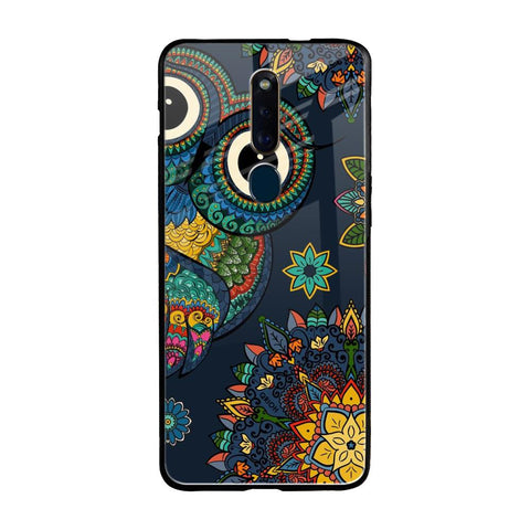Owl Art Oppo F11 Pro Glass Back Cover Online