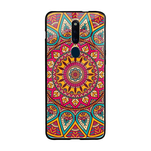 Elegant Mandala Oppo F11 Pro Glass Back Cover Online