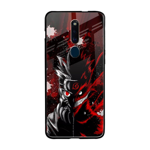 Dark Character Oppo F11 Pro Glass Back Cover Online