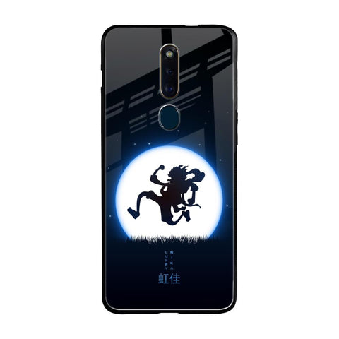 Luffy Nika Oppo F11 Pro Glass Back Cover Online