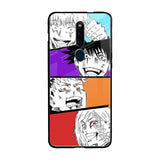 Anime Sketch Oppo F11 Pro Glass Back Cover Online