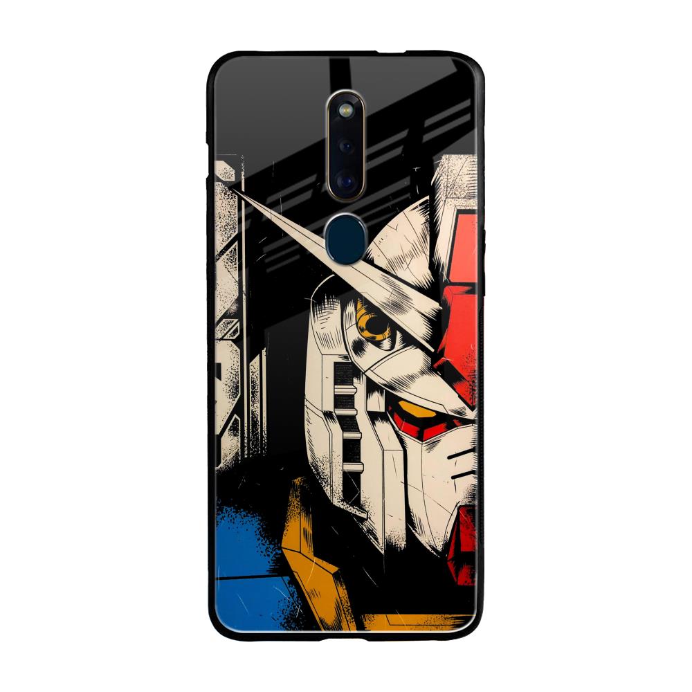 Transformer Art Oppo F11 Pro Glass Back Cover Online