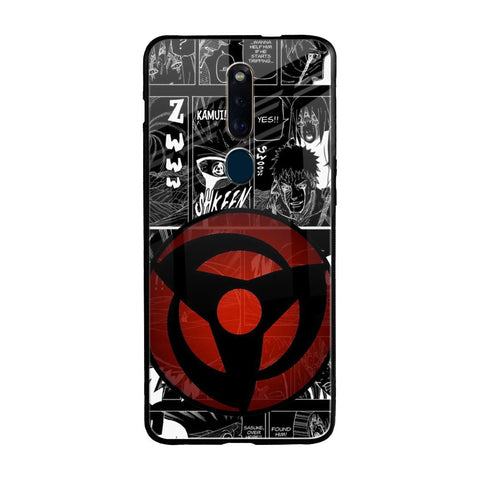 Sharingan Oppo F11 Pro Glass Back Cover Online