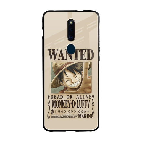 Luffy Wanted Oppo F11 Pro Glass Back Cover Online