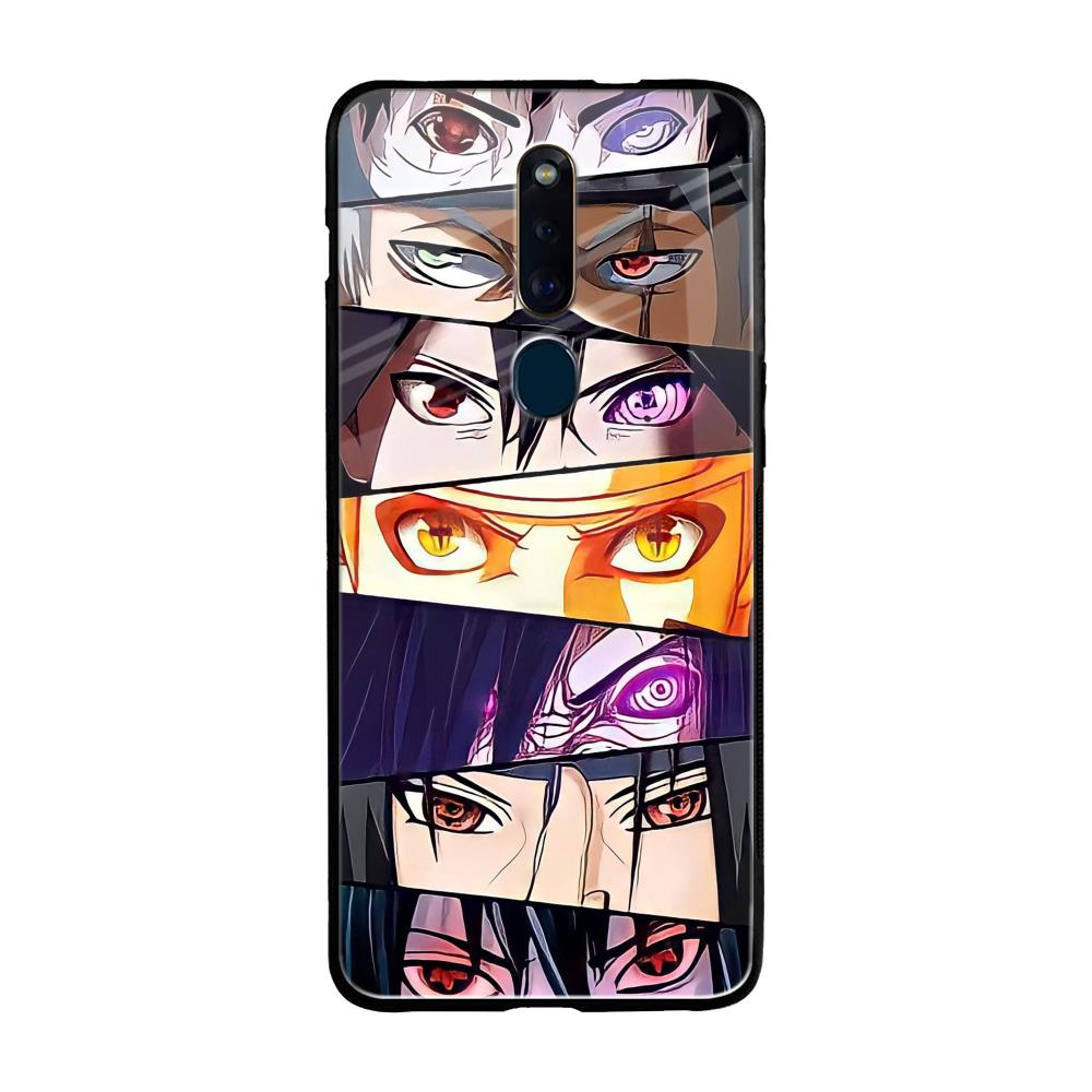 Anime Eyes Oppo F11 Pro Glass Back Cover Online