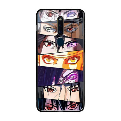 Anime Eyes Oppo F11 Pro Glass Back Cover Online