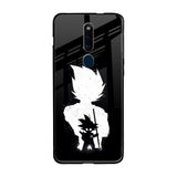 Monochrome Goku Oppo F11 Pro Glass Back Cover Online