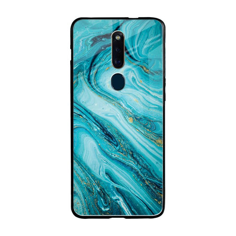 Ocean Marble Oppo F11 Pro Glass Back Cover Online