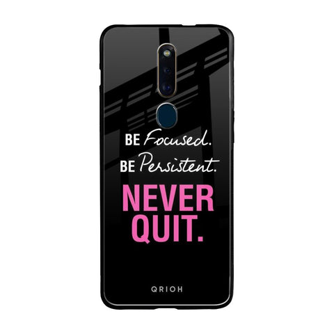 Be Focused Oppo F11 Pro Glass Back Cover Online