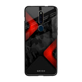 Modern Camo Abstract Oppo F11 Pro Glass Back Cover Online