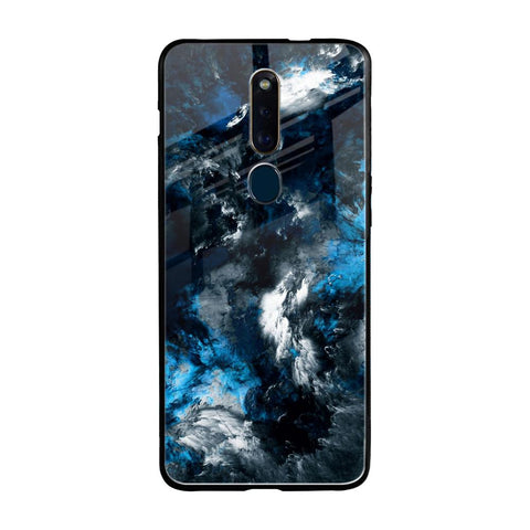 Cloudy Dust Oppo F11 Pro Glass Back Cover Online