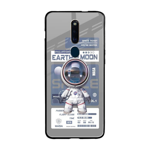 Space Flight Pass Oppo F11 Pro Glass Back Cover Online