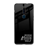 Push Your Self Oppo F11 Pro Glass Back Cover Online