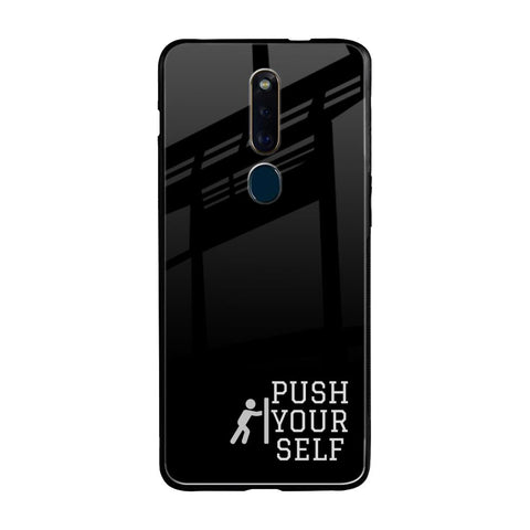 Push Your Self Oppo F11 Pro Glass Back Cover Online