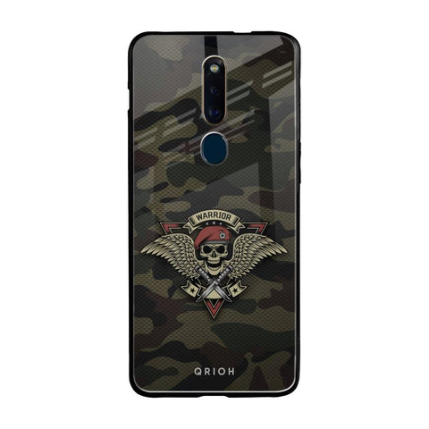 Army Warrior Oppo F11 Pro Glass Back Cover Online