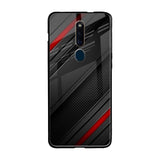 Modern Abstract Oppo F11 Pro Glass Back Cover Online