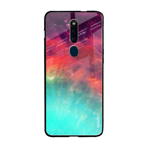 Colorful Aura Oppo F11 Pro Glass Cases & Covers Online