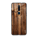Timber Printed Oppo F11 Pro Glass Cases & Covers Online