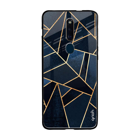 Abstract Tiles Oppo F11 Pro Glass Cases & Covers Online