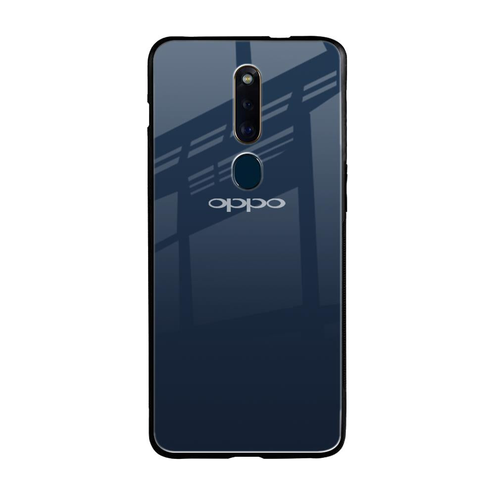 Overshadow Blue Oppo F11 Pro Glass Cases & Covers Online