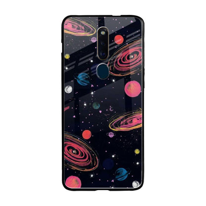 Galaxy In Dream Oppo F11 Pro Glass Cases & Covers Online