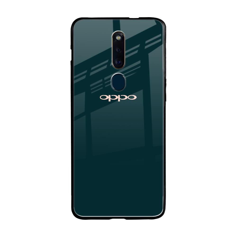 Hunter Green Oppo F11 Pro Glass Cases & Covers Online