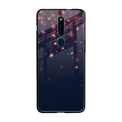Falling Stars Oppo F11 Pro Glass Cases & Covers Online