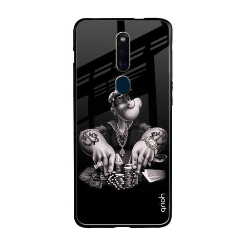 Gambling Problem Oppo F11 Pro Glass Cases & Covers Online