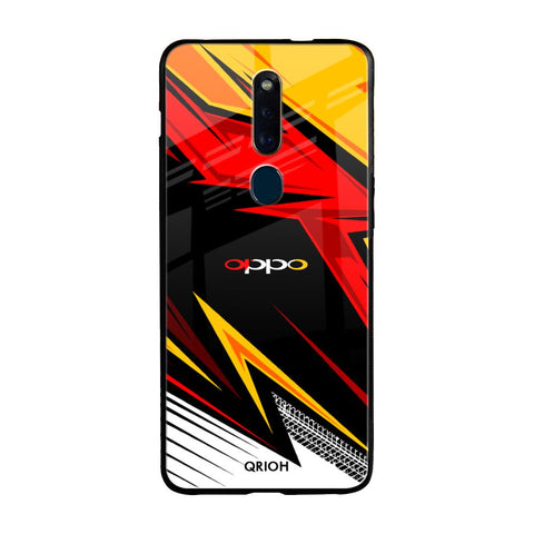 Race Jersey Pattern Oppo F11 Pro Glass Cases & Covers Online