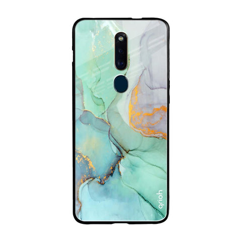 Green Marble Oppo F11 Pro Glass Cases & Covers Online