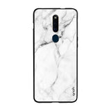 Modern White Marble Oppo F11 Pro Glass Cases & Covers Online