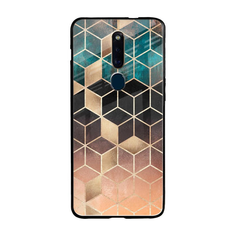 Bronze Texture Oppo F11 Pro Glass Cases & Covers Online