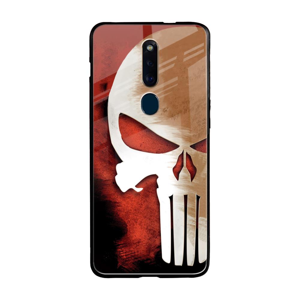 Red Skull Oppo F11 Pro Glass Cases & Covers Online