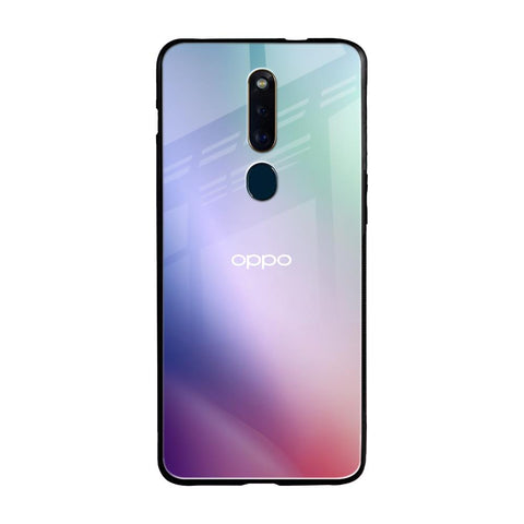 Abstract Holographic Oppo F11 Pro Glass Back Cover Online