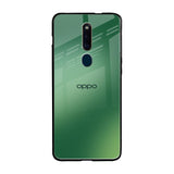 Green Grunge Texture Oppo F11 Pro Glass Back Cover Online