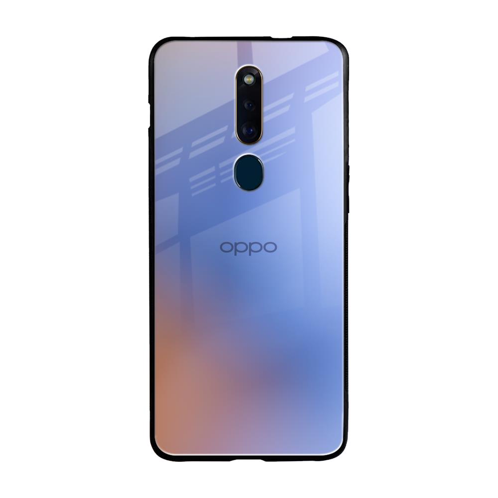 Blue Aura Oppo F11 Pro Glass Back Cover Online