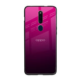 Purple Ombre Pattern Oppo F11 Pro Glass Back Cover Online