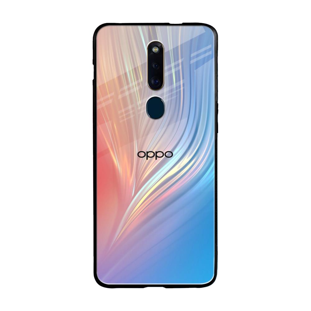 Mystic Aurora Oppo F11 Pro Glass Back Cover Online